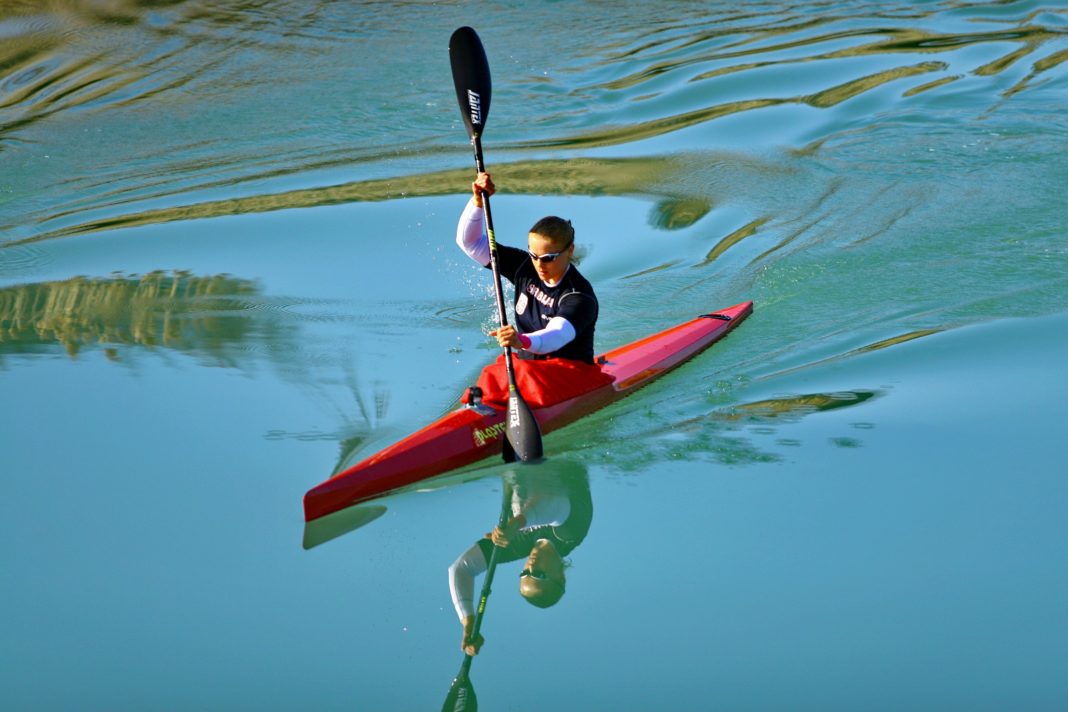 kayaking, mirna, river