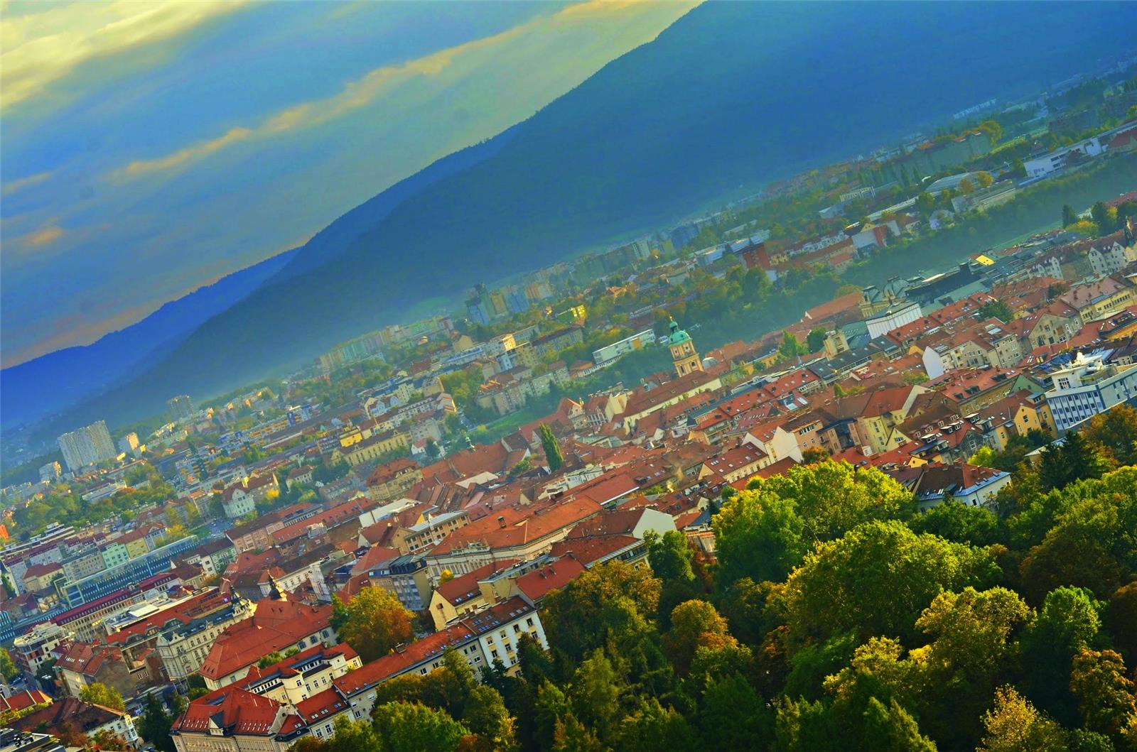 Maribor - View from Piramida