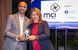 IAPCO names MCI Australia as Collaboration Award winner at IBTM World iapco_award