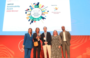 IAPCO launches sustainability strategy and global award 2026 AM&GA iapco_sustainability
