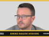 Mark Handforth: “Healthcare meetings always bounce back” Portrait of a man with short dark hair and glasses, looking to the right; used for Kongres Magazine Interviews feature.